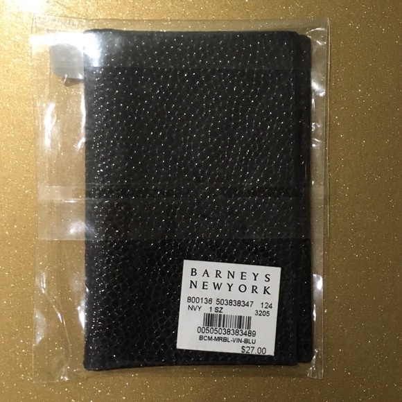 Barneys New York Other - BARNEYS NEW YORK Marble Vin Lamb Business CardCase